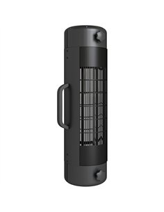 Outsunny Electric Umbrella Parasol Mounted Patio Heater for 25-70 mm Poles, 2000 W Outdoor Garden Heater with 2 Heat Setting, 6 