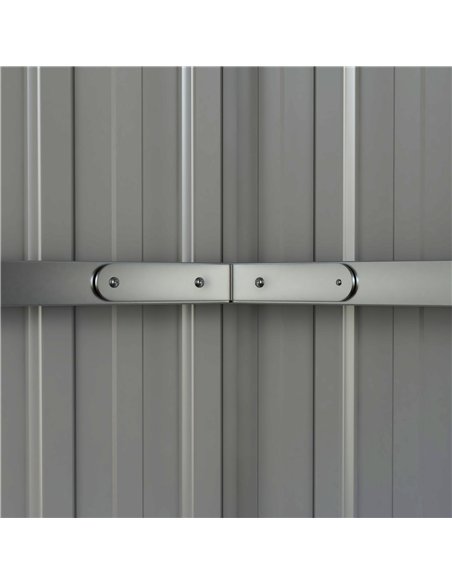 Outsunny 11 x 5.6ft Galvanised Steel Garden Shed, Metal Shed, Garden Storage Shed with Lockable Doors and Gloves for Outdoor Pat - pic 177610 | FastDaddyshop