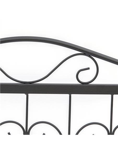 Outsunny Decorative Garden Fencing, 8PCs Outdoor Picket Fence Panels, Rustproof Metal Wire Landscape Flower Bed Border Edging An - pic 177962 | FastDaddyshop