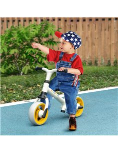 AIYAPLAY 8" Balance Bike, Lightweight Training Bike for Children, with Adjustable Seat, EVA Wheels, Easy installation - Orange 2