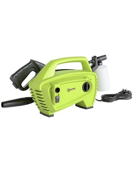 Outsunny 1600W 130-Bar Pressure Washer - Green - pic 178350 | FastDaddyshop