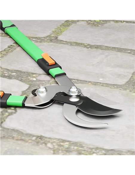Outsunny Telescopic Loppers 64.5-90 cm, Extendable Garden Loppers Heavy Duty with Steel Blade and Adjustable Handles, Tree Trimm - pic 178394 | FastDaddyshop