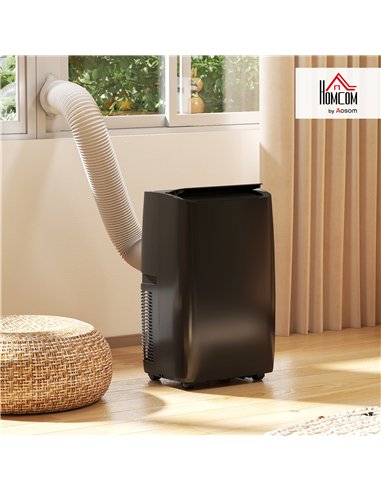 HOMCOM Portable Air Conditioner 14000 BTU, 4-in-1 Air Conditioning Unit, Dehumidifier, Cooling, Fan, Child Lock, 40m²