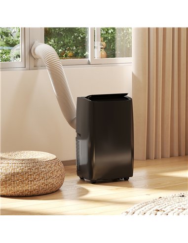 HOMCOM Portable Air Conditioner 12000 BTU BTU, 4-in-1 Air Conditioning Unit, Dehumidifier, Cooling, Fan, Child Lock, 35 m²