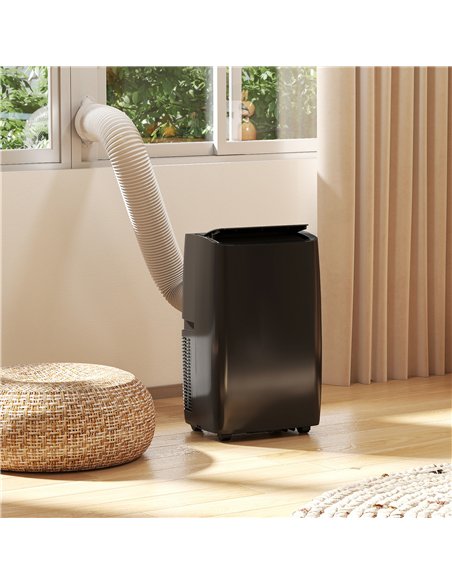 HOMCOM Portable Air Conditioner 12000 BTU BTU, 4-in-1 Air Conditioning Unit, Dehumidifier, Cooling, Fan, Child Lock, 35 m² - pic 178530 | FastDaddyshop