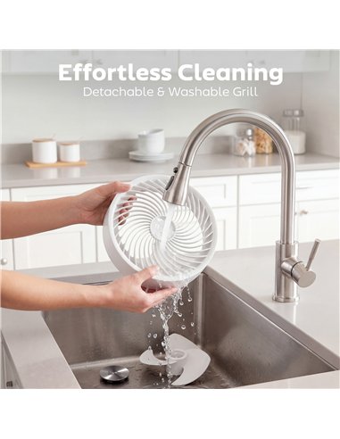 HOMCOM 20 dB Silent Standing Fan for Bedroom, 39in Pedestal Fan with Remote, Oscillating, 8 Speeds, Adjustable Height, White