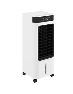 HOMCOM Portable Air Cooler, 3-In-1 Evaporative Air Cooler with 7 Litre Water Tank, 48° Oscillation, White