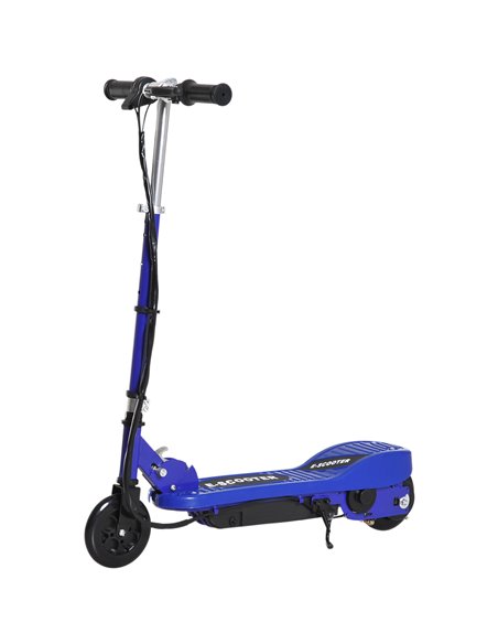 HOMCOM Kids Folding Electric Bike Children E Scooter Ride on Toy 2x12V Recharge Battery 120W Adjustable Height PU Wheels Suitabl - pic 17928 | FastDaddyshop