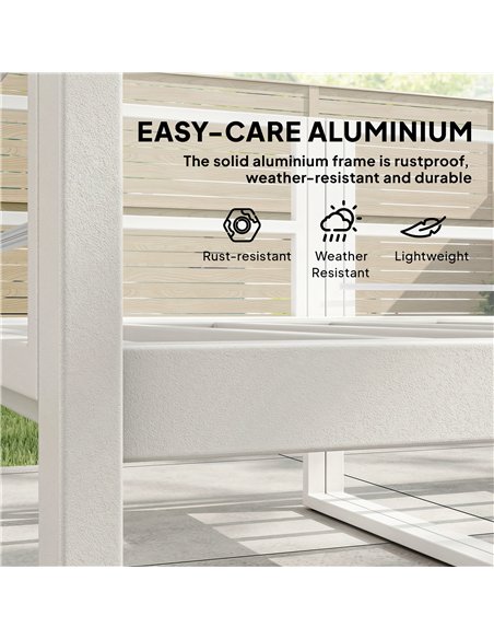 Outsunny 5 Seater Aluminium Garden Furniture Set, Garden Sofa Set with Thick Cushions for Patio and Balcony, Outdoor, Light Grey - pic 181331 | FastDaddyshop