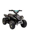 HOMCOM 18m+ Kids 6V Electric Ride on Car ATV Toy, Quad Bike with Forward Reverse, Black
