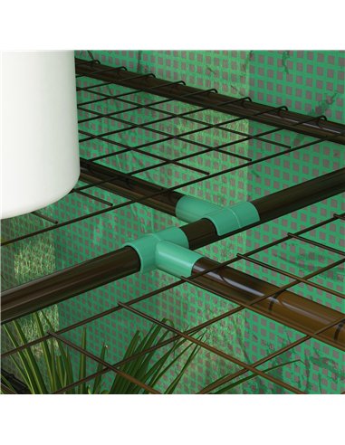 Outsunny 46 x 143cm Three-Shelf Mini Greenhouse - Green