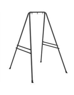 Outsunny Hammock Chair Stand, Hanging Heavy Duty Metal Frame Hammock Stand for Hanging Hammock Air Porch Swing Chair, Egg Chair,