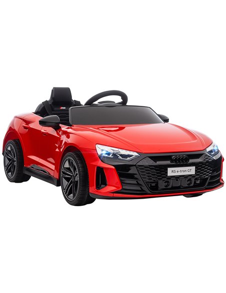 HOMCOM 3+ Kids Electric Audi Licensed Ride-On with Remote Control, Suspension System, Lights, Music, Red - pic 18323 | FastDaddyshop
