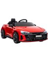 HOMCOM 3+ Kids Electric Audi Licensed Ride-On with Remote Control, Suspension System, Lights, Music, Red
