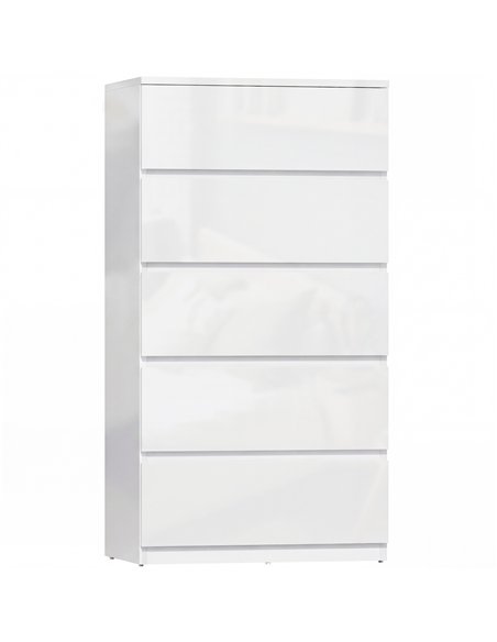 HOMCOM Chest of Drawers, 5-Drawer Storage Cabinets, Modern Dresser, Storage Drawer Unit for Bedroom - pic 183281 | FastDaddyshop