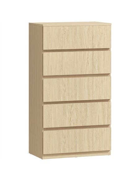 HOMCOM Chest of Drawers, 5-Drawer Storage Cabinets, Modern Dresser, Storage Drawer Unit for Bedroom - pic 183443 | FastDaddyshop