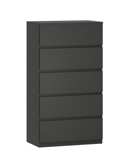 HOMCOM Chest of Drawers, 5-Drawer Storage Cabinets, Modern Dresser, Storage Drawer Unit for Bedroom - pic 183461 | FastDaddyshop
