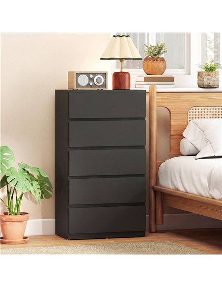HOMCOM Chest of Drawers, 5-Drawer Storage Cabinets, Modern Dresser, Storage Drawer Unit for Bedroom - pic 183462 | FastDaddyshop