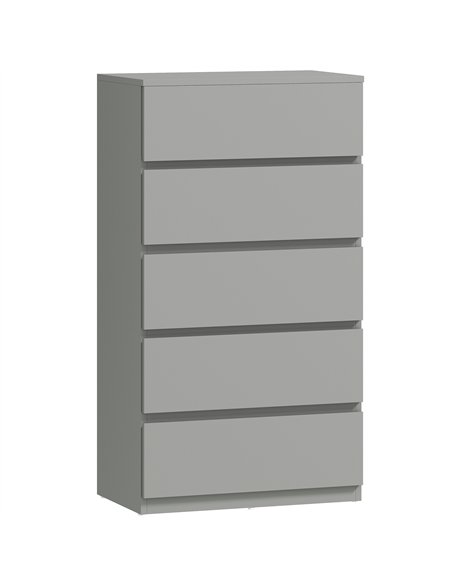 HOMCOM Chest of Drawers, 5-Drawer Storage Cabinets, Modern Dresser, Storage Drawer Unit for Bedroom - pic 183470 | FastDaddyshop