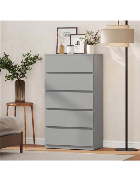 HOMCOM Chest of Drawers, 5-Drawer Storage Cabinets, Modern Dresser, Storage Drawer Unit for Bedroom - pic 183475 | FastDaddyshop