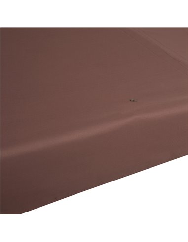 Outsunny 3 x 3(m) Gazebo Canopy Roof Top Replacement Cover Spare Part Coffee (TOP ONLY)