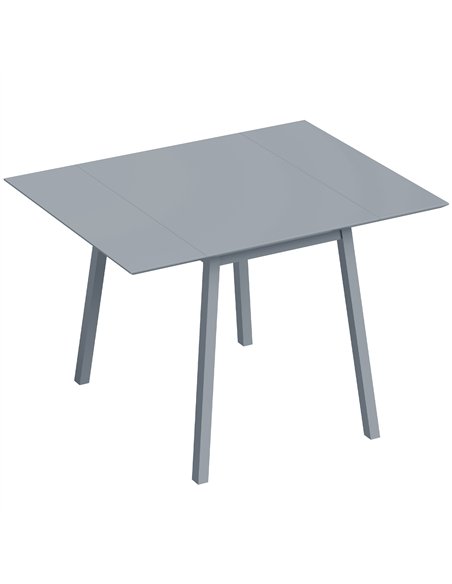 HOMCOM Solid Wood Folding Dining Table, Drop Leaf Table for 2-4 People,  Rectangle Kitchen Table - pic 184199 | FastDaddyshop