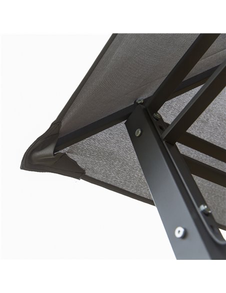 Outsunny 2-Tier Roof Gazebo, 300Lx300Wx264H cm, Steel Frame-Black/Grey - pic 18429 | FastDaddyshop