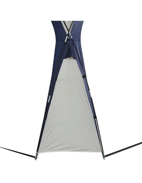 Outsunny 3.5 x 3.5M Gazebo Marquee Tent Outdoor Tarp Shelter Garden Party Event Shelter Patio Spire Arc Pavilion Camp Sun Shade, - pic 18439 | FastDaddyshop