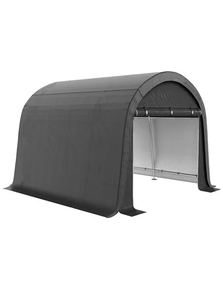 Outsunny 3 x 3(m) Garden Storage Tent, Heavy Duty Outdoor Shed, Waterproof Portable Shed Storage Shelter with Galvanised Steel F - pic 185180 | FastDaddyshop
