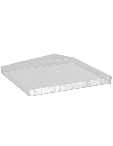 Outsunny 2 x 2 (m) Gazebo Protective Cover, Waterproof Cover for Gazebo, Canopy and Tent - pic 185693 | FastDaddyshop
