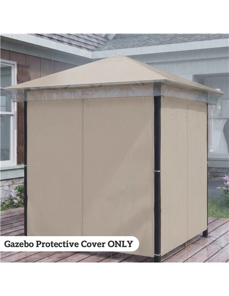 Outsunny 2 x 2 (m) Gazebo Protective Cover, Waterproof Cover for Gazebo, Canopy and Tent - pic 185694 | FastDaddyshop