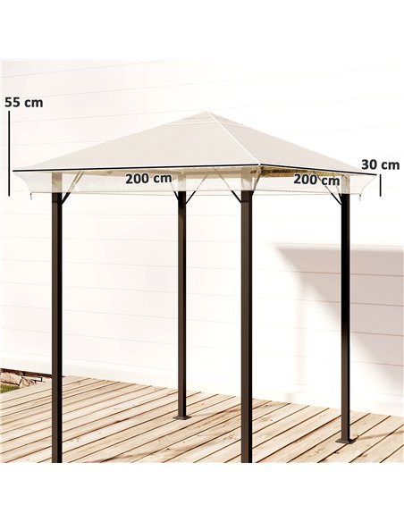 Outsunny 2 x 2 (m) Gazebo Protective Cover, Waterproof Cover for Gazebo, Canopy and Tent - pic 185695 | FastDaddyshop