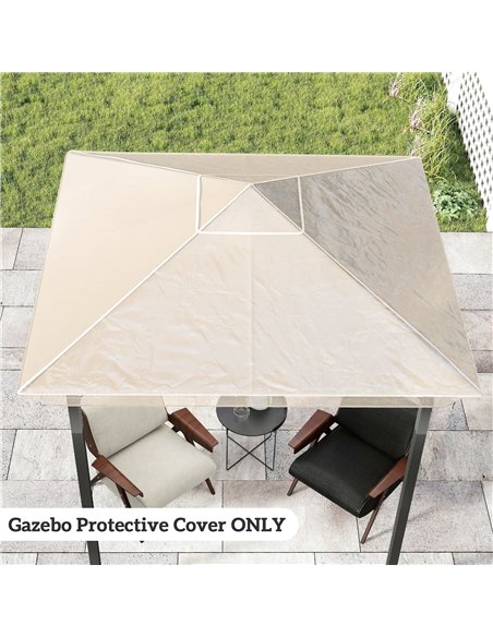 Outsunny 2 x 2 (m) Gazebo Protective Cover, Waterproof Cover for Gazebo, Canopy and Tent - pic 185700 | FastDaddyshop