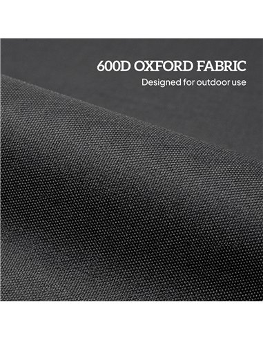 Outsunny 8 Pack Gazebo Sand Weights Bags, 40 kg 600D Heavy Duty Sand Bags Sandbags for Canopy Tent Legs, Without Sand, Black