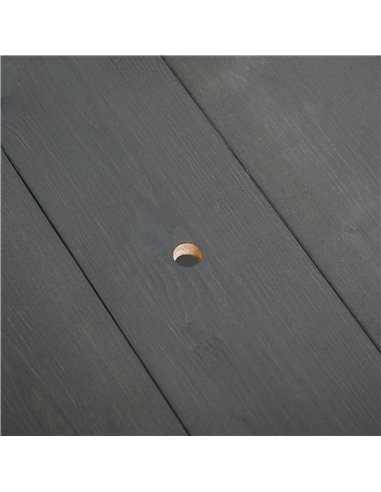 Outsunny Raised Bed for Garden, Wooden Elevated Planter Box with Bed Liner, for Flower Vegetable Herb, Dark Grey