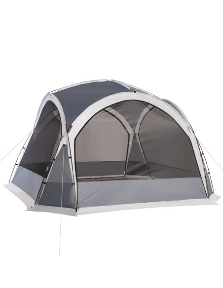 Outsunny Dome Tent for 6-8 Person, Camping Tent with 4 Zipped Mesh Doors, Removable Oxford Cloth, Lamp Hook, Portable Carry Bag, - pic 187240 | FastDaddyshop