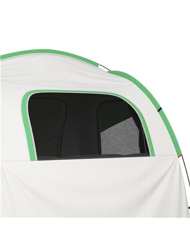 Outsunny SUV Car Tent for Camping, Waterproof PU2000mm, 5 Man Tailgate Tent, 2.4 x 2.1 m, Grey and  Green