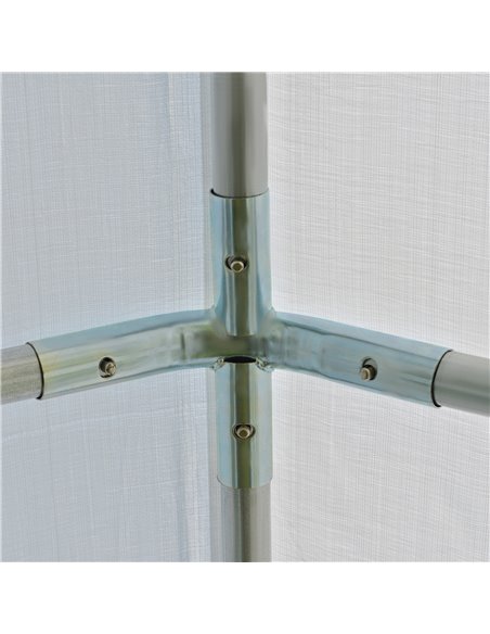 Outsunny 6x3m Garden Gazebo Marquee with Heavy Duty Steel Frame, Waterproof, White - pic 18727 | FastDaddyshop