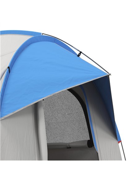 Outsunny SUV Car Tent for Camping, Waterproof PU2000mm, 5 Man Tailgate Tent, 2.4 x 2.1 m, Grey and Blue - pic 187284 | FastDaddyshop