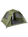 Outsunny Pop Up Tent 3000mm Waterproof Camping Tents with Mesh Windows 2-3 People Green