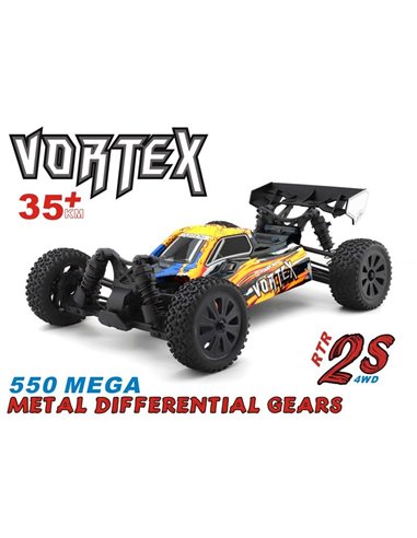 HSP Vortex Electric Radio Controlled Buggy - Upgraded 3500mAh LiPo Battery - photo06
