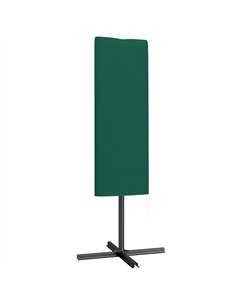 Outsunny Garden Parasol Cover, Outdoor Patio Umbrella Protector Weatherproof Garden Patio for 2-4.6m Parasol, Dark Green