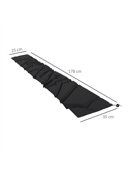 Outsunny Parasol Cover, Cantilever Umbrella Cover for 2-3.5 m Parasols, 420D Oxford Fabric Banana Umbrella Protector with Zipper - pic 188394 | FastDaddyshop