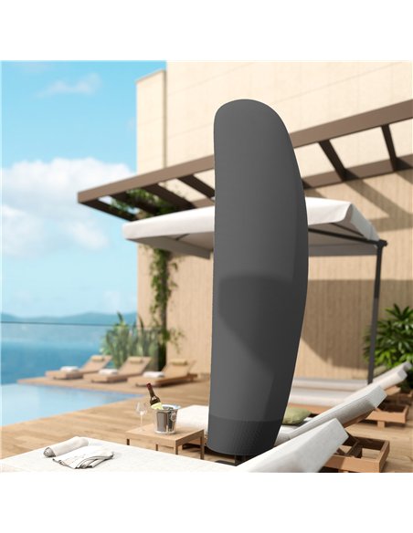 Outsunny Parasol Cover, 600D Oxford Cantilever Umbrella Cover Fit for 2-4m Parasol, Banana Umbrella Protector with Zipper for Ou - pic 188407 | FastDaddyshop