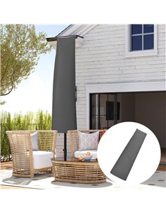 Outsunny Parasol Umbrella Cover - Grey 2