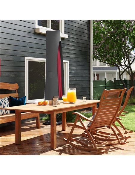 Outsunny Parasol Umbrella Cover - Grey - pic 188714 | FastDaddyshop