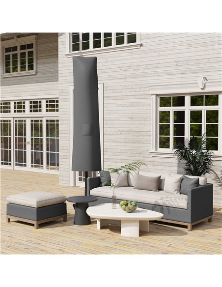 Outsunny Parasol Umbrella Cover - Grey - pic 188715 | FastDaddyshop