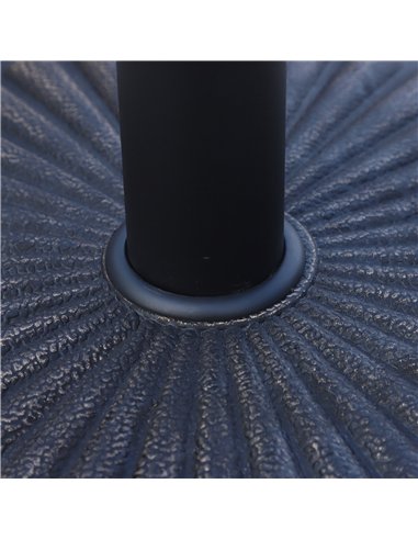 Outsunny 14kg Garden Parasol Base, Round Resin Sun Umbrella Base, Outdoor Umbrella Stand for 38mm or 48mm Outdoor Umbrella Poles