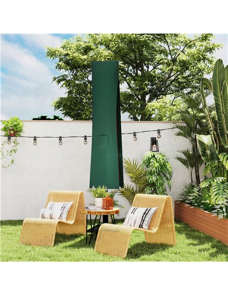 Outsunny Garden Parasol Cover, Waterproof Cantilever Banana Umbrella Protector, 240 x 48/70 cm for 3 m Cantilever Parasol - pic 189162 | FastDaddyshop
