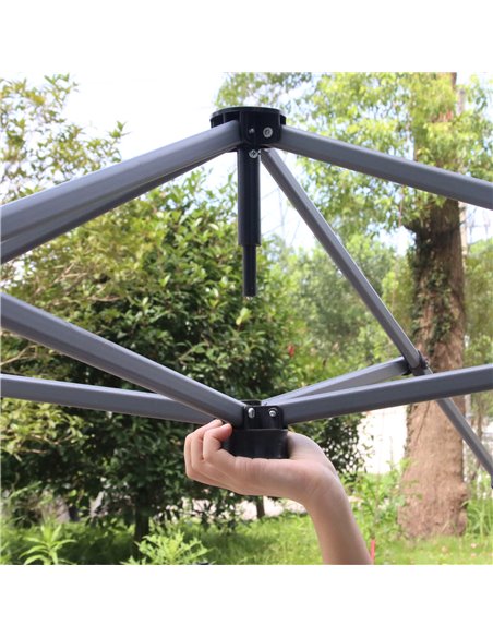 Outsunny 3x3M Pop Up Gazebo, with Carry Bag and 4 Leg Weight Bags, Blue - pic 19085 | FastDaddyshop